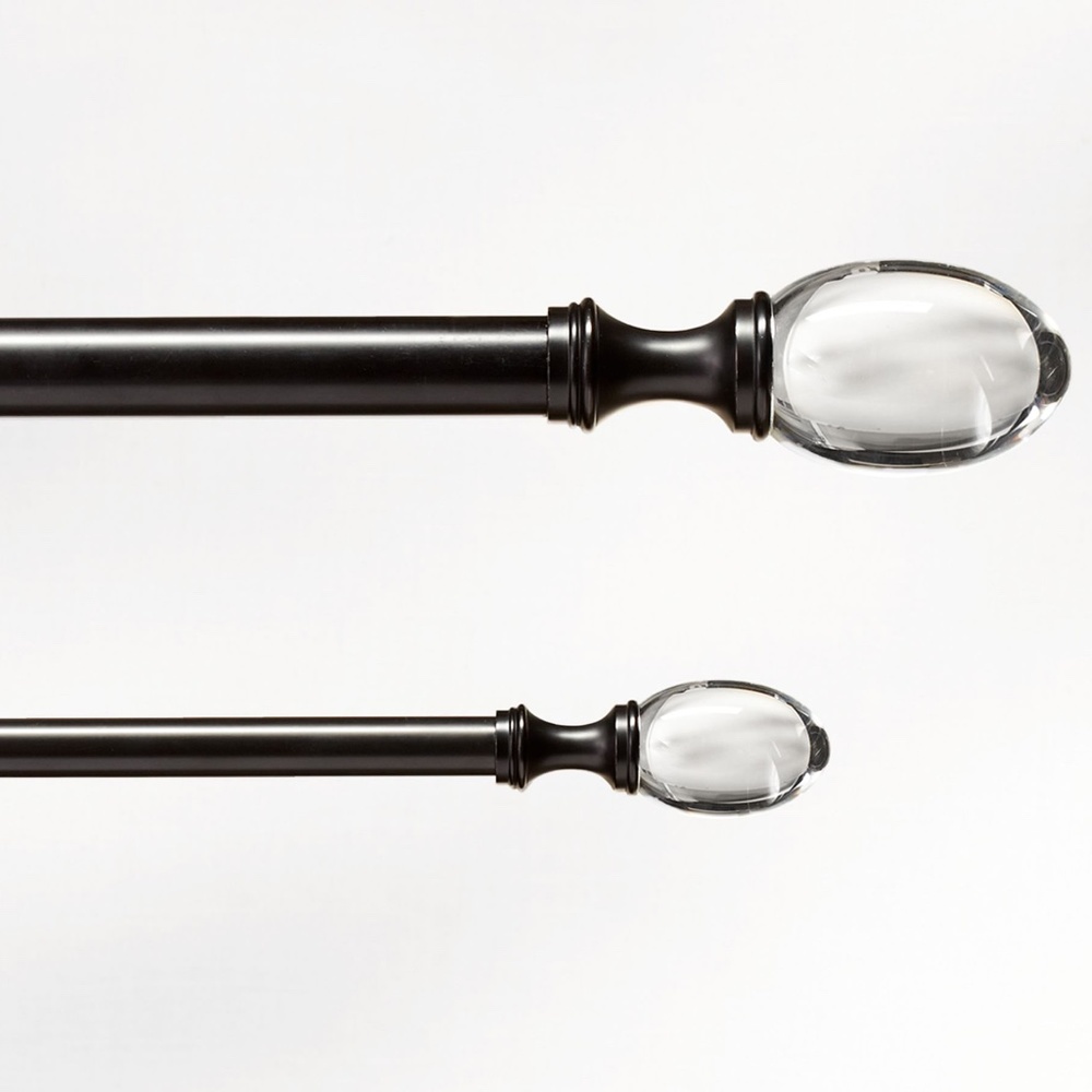 Pottery Barn.75” glass finials (4)